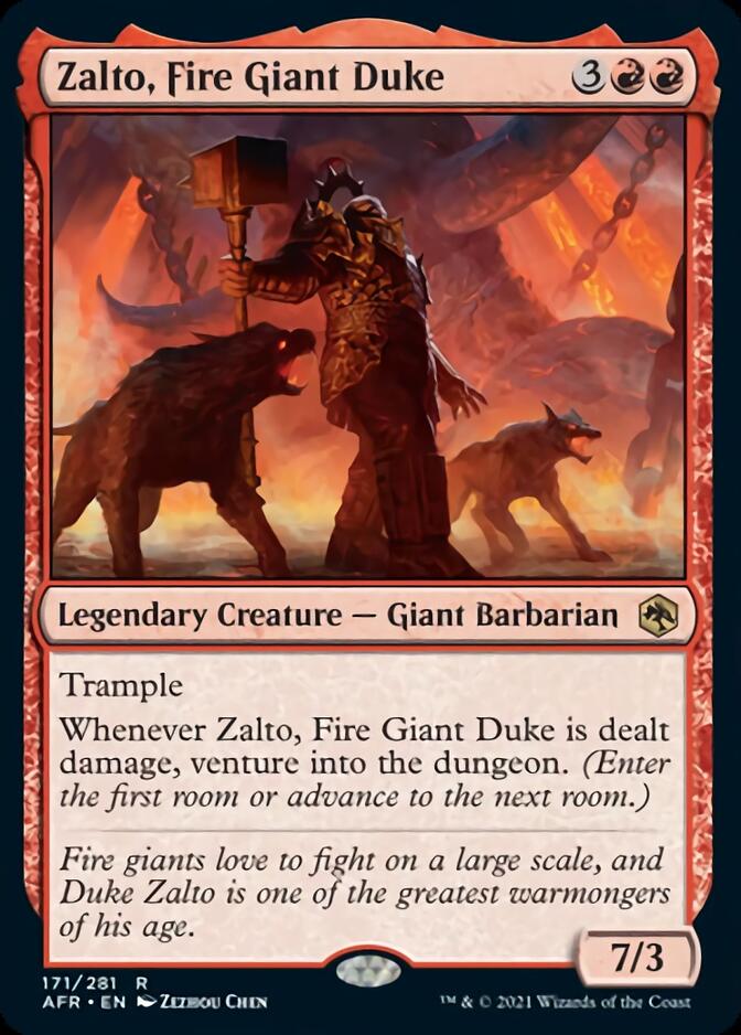 Zalto, Fire Giant Duke [Dungeons & Dragons: Adventures in the Forgotten Realms] | Gear Gaming Fayetteville