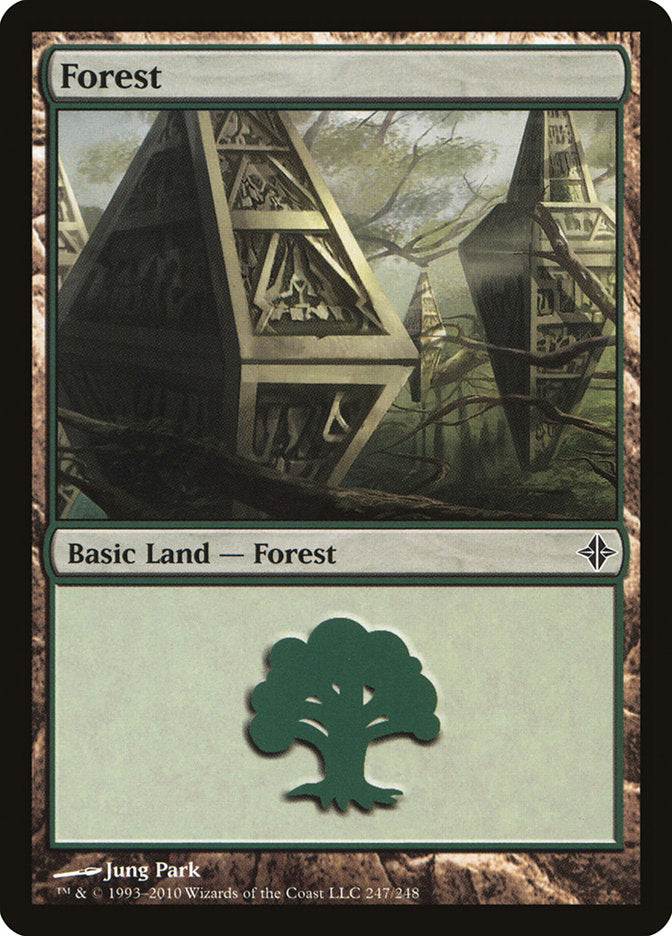 Forest (247) [Rise of the Eldrazi] | Gear Gaming Fayetteville