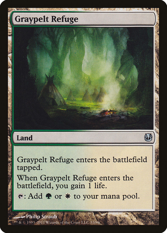 Graypelt Refuge [Duel Decks: Ajani vs. Nicol Bolas] | Gear Gaming Fayetteville