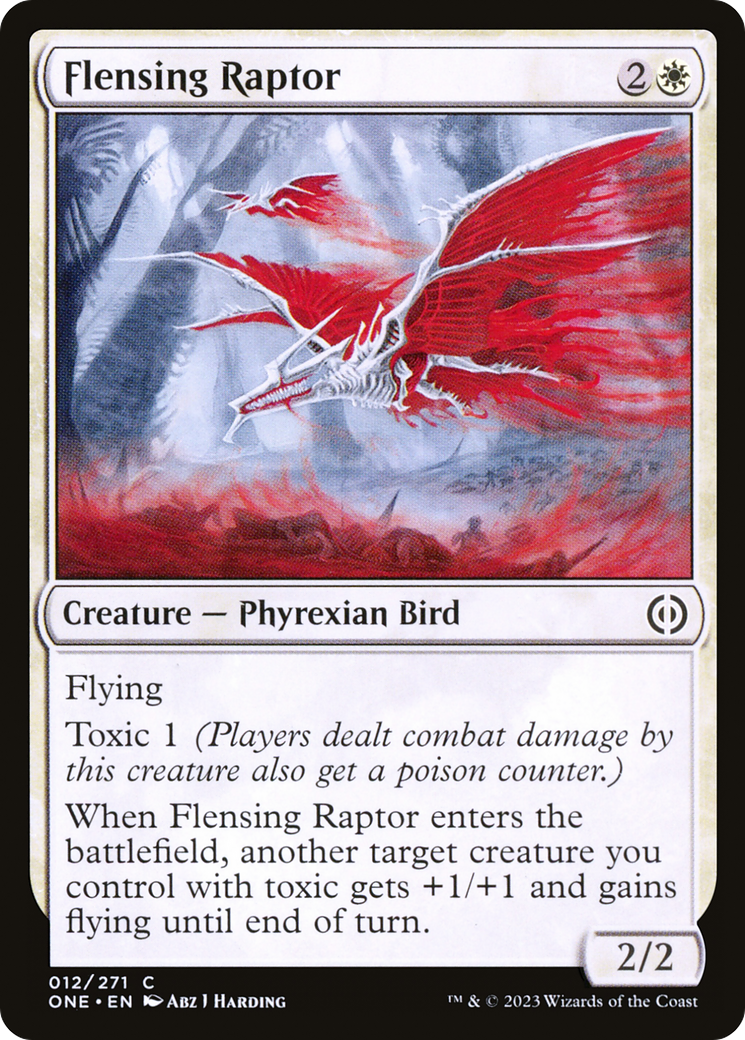 Flensing Raptor [Phyrexia: All Will Be One] | Gear Gaming Fayetteville