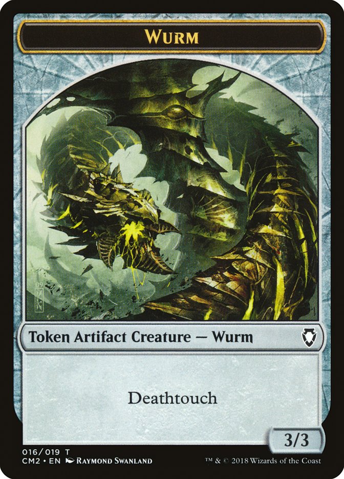 Wurm Token (016/019) [Commander Anthology Volume II Tokens] | Gear Gaming Fayetteville