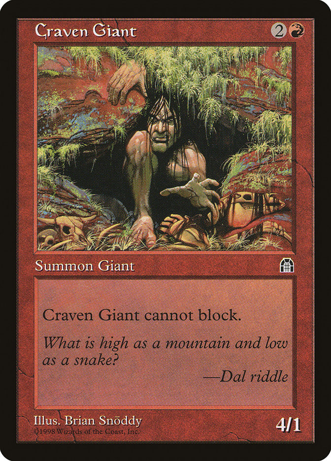 Craven Giant [Stronghold] | Gear Gaming Fayetteville