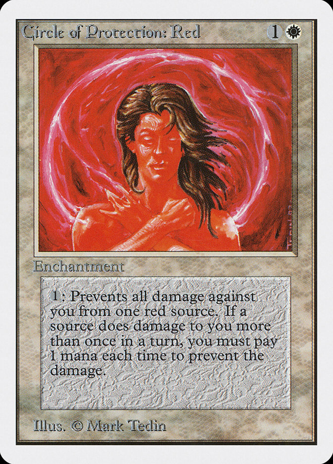 Circle of Protection: Red [Unlimited Edition] | Gear Gaming Fayetteville