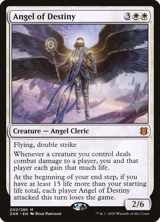 Angel of Destiny (Promo Pack) [Zendikar Rising Promos] | Gear Gaming Fayetteville