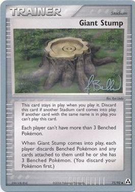 Giant Stump (75/92) (Eeveelutions - Jimmy Ballard) [World Championships 2006] | Gear Gaming Fayetteville