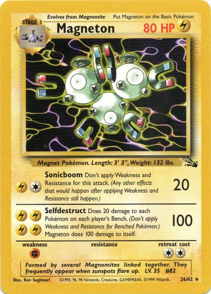 Magneton (26/62) [Fossil Unlimited] | Gear Gaming Fayetteville