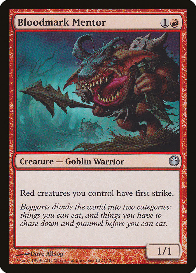 Bloodmark Mentor [Duel Decks: Knights vs. Dragons] | Gear Gaming Fayetteville