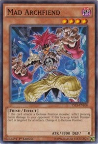 Mad Archfiend [Starter Deck: Dark Legion] [YS15-ENL08] | Gear Gaming Fayetteville
