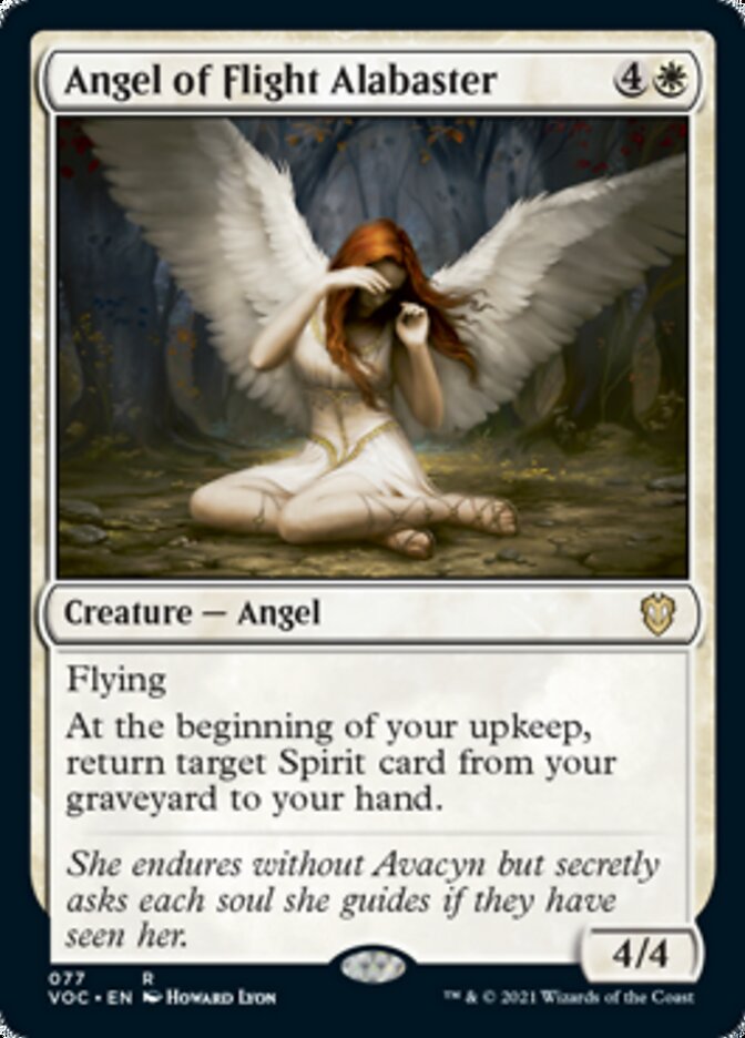 Angel of Flight Alabaster [Innistrad: Crimson Vow Commander] | Gear Gaming Fayetteville