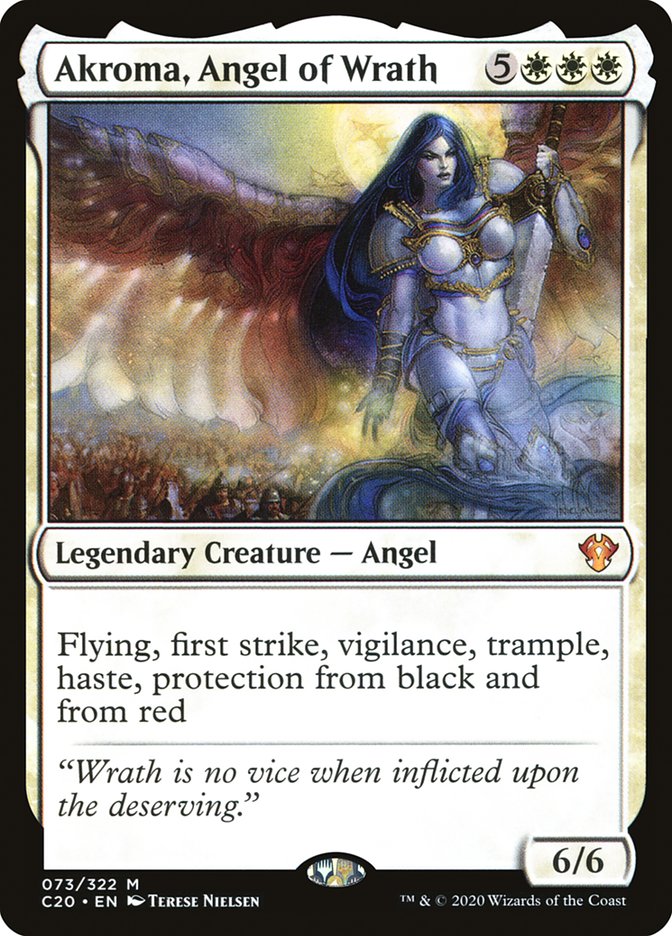 Akroma, Angel of Wrath [Commander 2020] | Gear Gaming Fayetteville