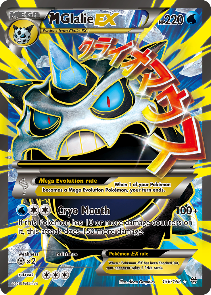 M Glalie EX (156/162) [XY: BREAKthrough] | Gear Gaming Fayetteville