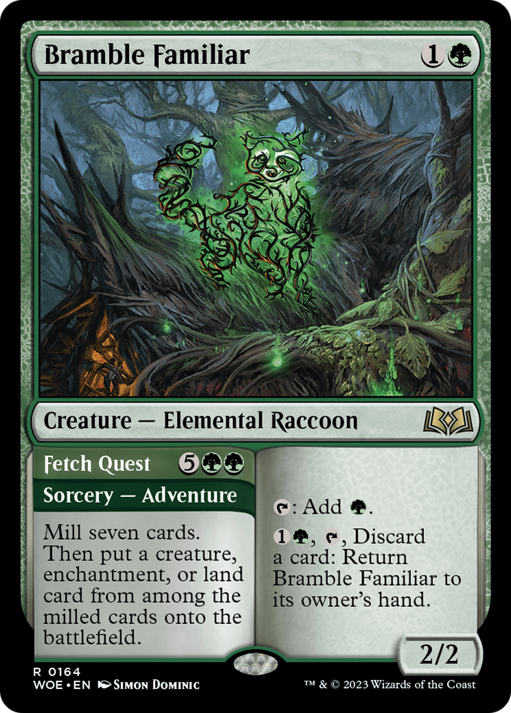 Bramble Familiar // Fetch Quest [Wilds of Eldraine] | Gear Gaming Fayetteville