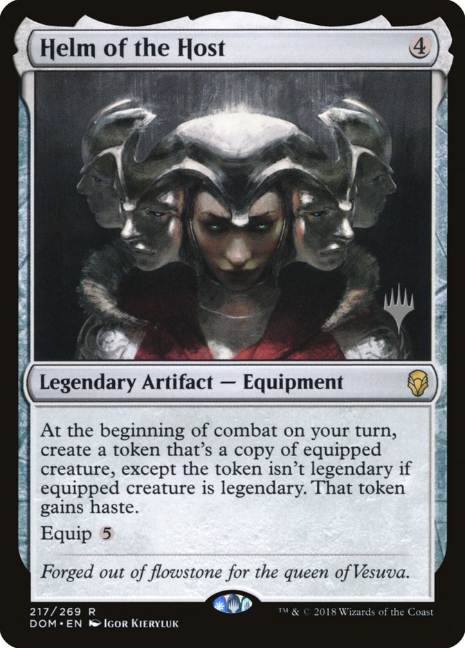 Helm of the Host (Promo Pack) [Dominaria Promos] | Gear Gaming Fayetteville