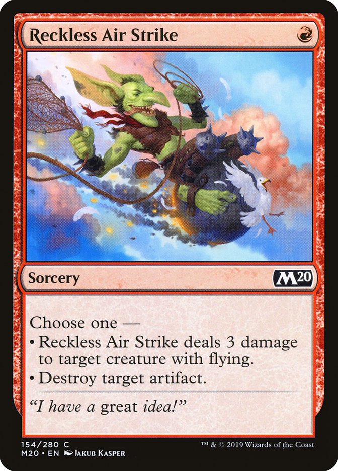 Reckless Air Strike [Core Set 2020] | Gear Gaming Fayetteville