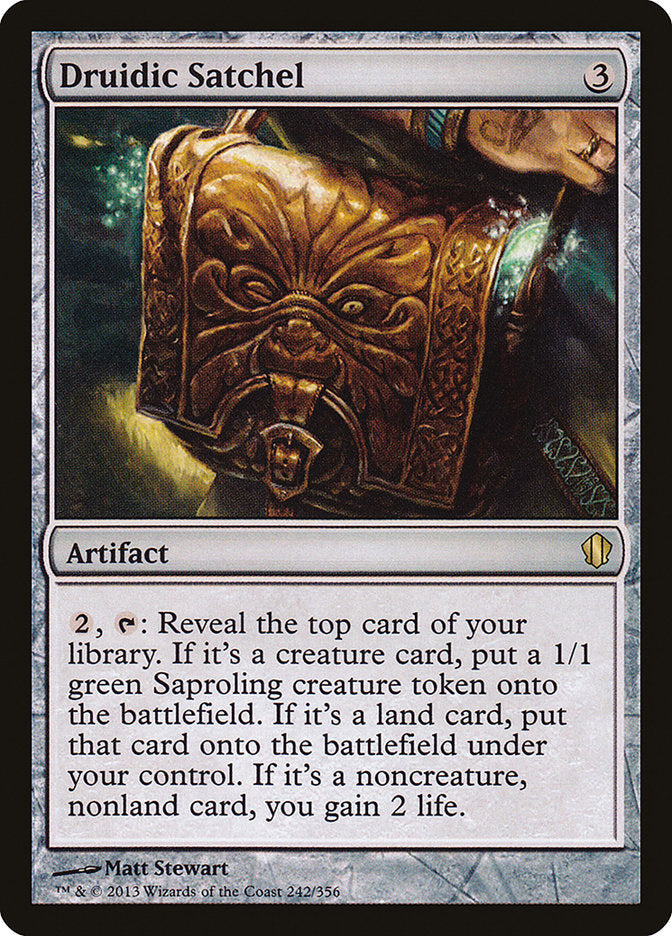 Druidic Satchel [Commander 2013] | Gear Gaming Fayetteville