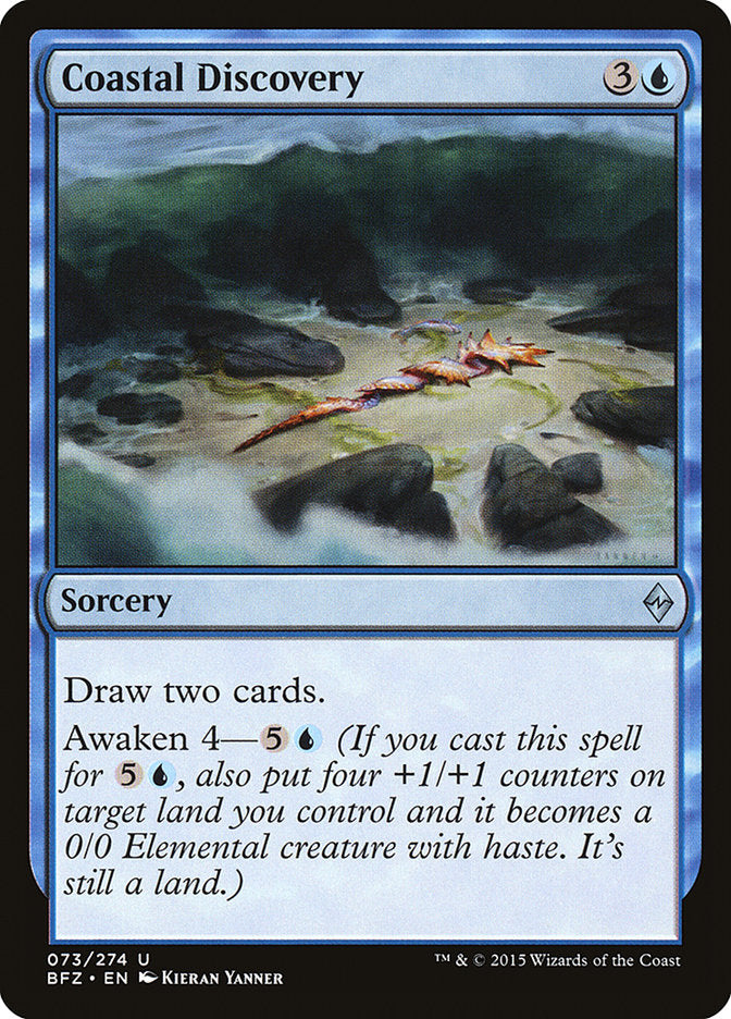 Coastal Discovery [Battle for Zendikar] | Gear Gaming Fayetteville