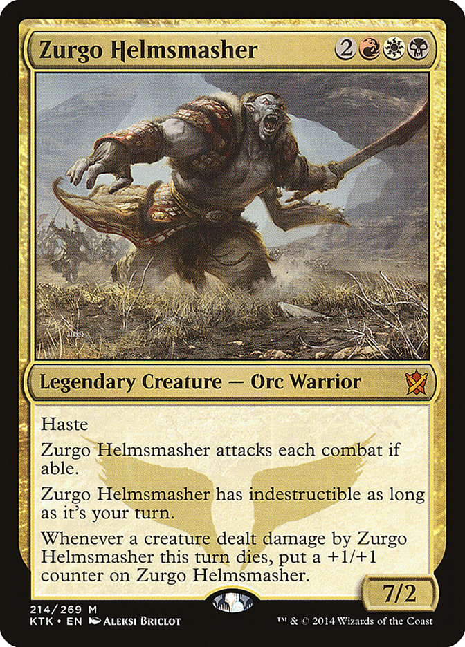 Zurgo Helmsmasher [Khans of Tarkir] | Gear Gaming Fayetteville