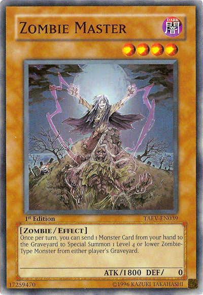 Zombie Master [TAEV-EN039] Super Rare | Gear Gaming Fayetteville