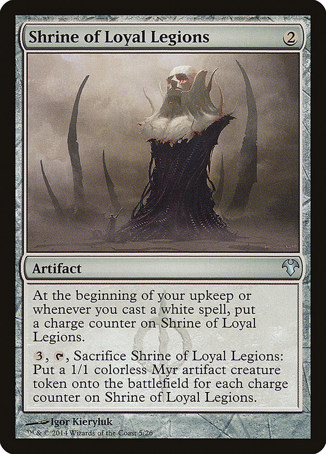 Shrine of Loyal Legions [Modern Event Deck 2014] | Gear Gaming Fayetteville