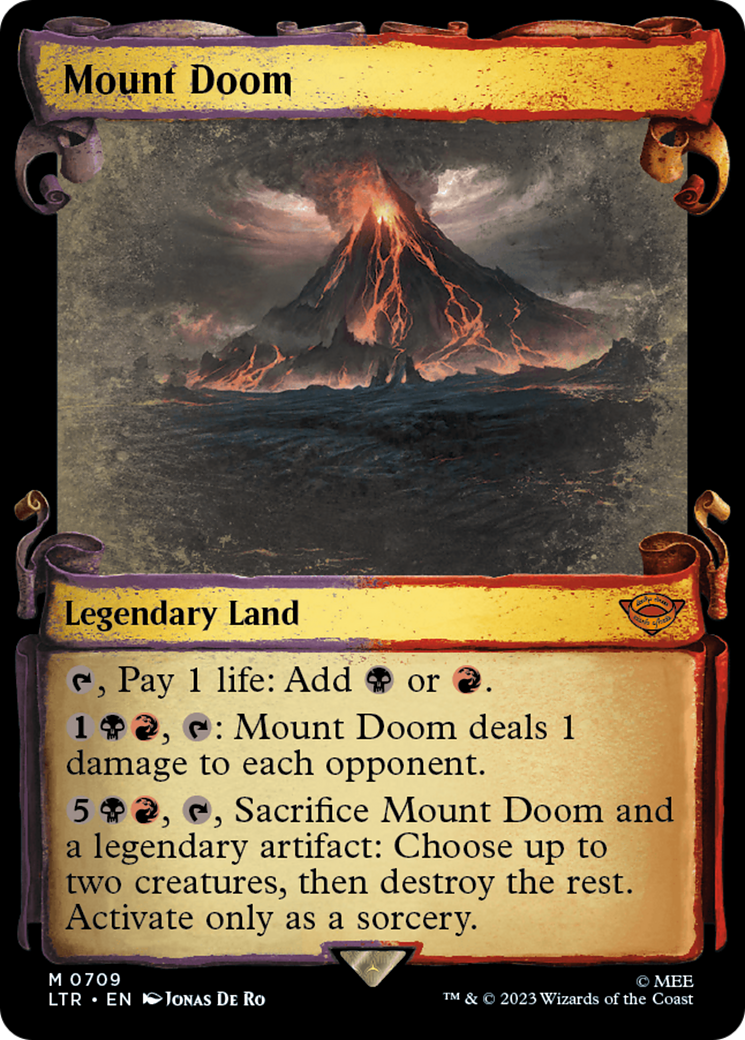 Mount Doom [The Lord of the Rings: Tales of Middle-Earth Showcase Scrolls] | Gear Gaming Fayetteville