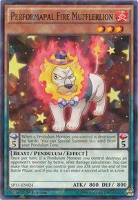 Performapal Fire Mufflerlion [Star Pack ARC-V] [SP15-EN024] | Gear Gaming Fayetteville