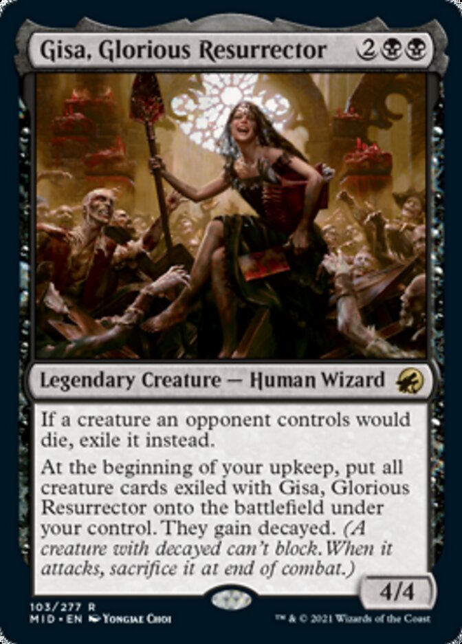 Gisa, Glorious Resurrector [Innistrad: Midnight Hunt] | Gear Gaming Fayetteville