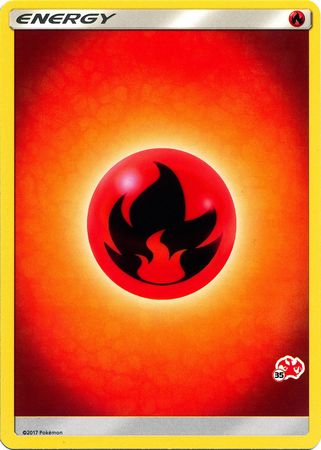 Fire Energy (Charizard Stamp #35) [Battle Academy 2020] | Gear Gaming Fayetteville