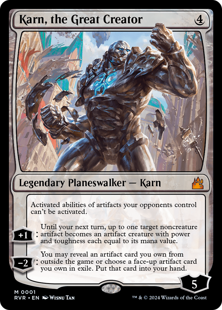 Karn, the Great Creator [Ravnica Remastered] | Gear Gaming Fayetteville