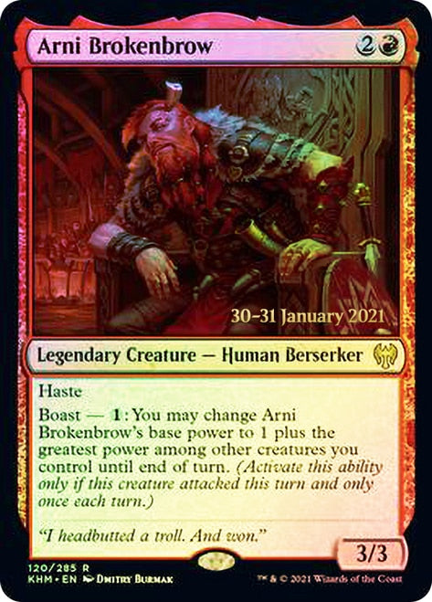 Arni Brokenbrow [Kaldheim Prerelease Promos] | Gear Gaming Fayetteville