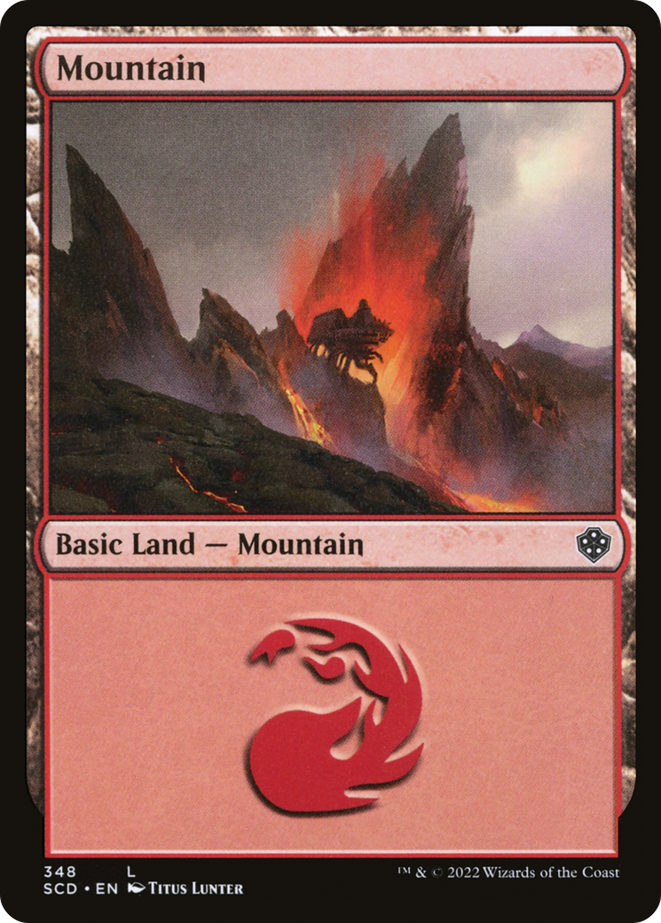 Mountain (348) [Starter Commander Decks] | Gear Gaming Fayetteville