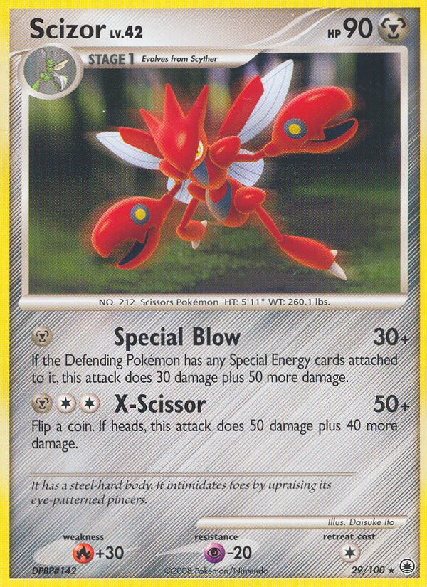 Scizor (29/100) [Diamond & Pearl: Majestic Dawn] | Gear Gaming Fayetteville