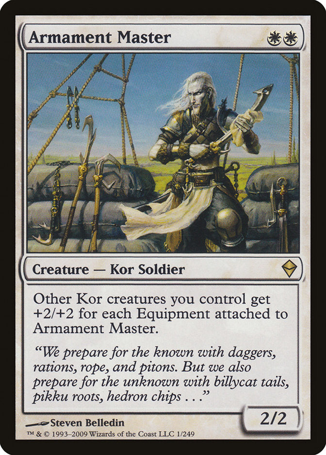 Armament Master [Zendikar] | Gear Gaming Fayetteville