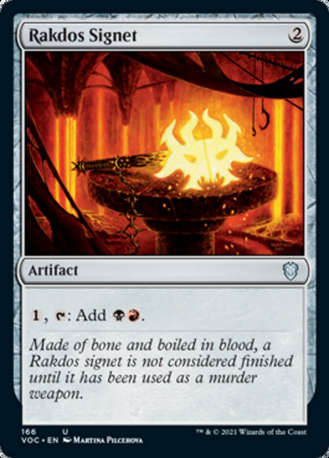 Rakdos Signet [Innistrad: Crimson Vow Commander] | Gear Gaming Fayetteville