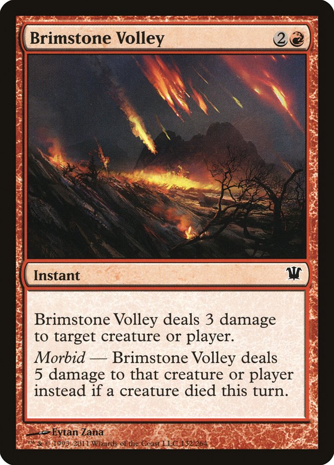 Brimstone Volley [Innistrad] | Gear Gaming Fayetteville