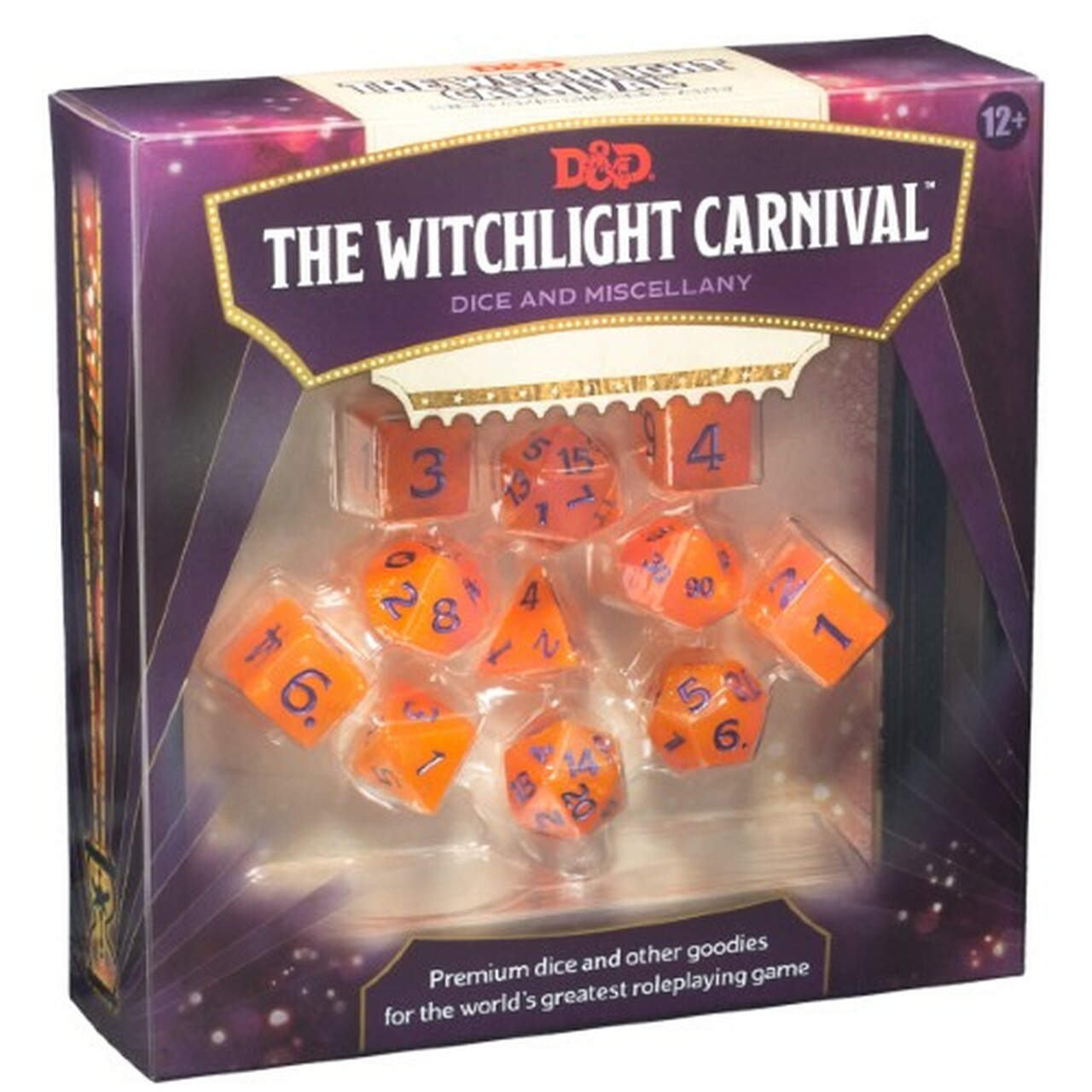 Dungeons & Dragons: The Witchlight Carnival Dice Set | Gear Gaming Fayetteville