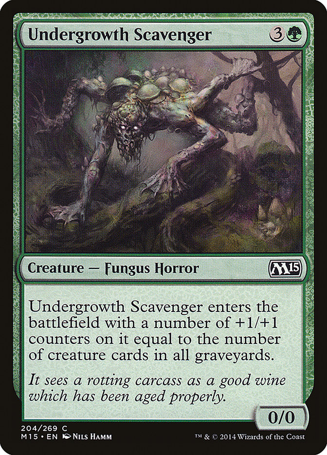 Undergrowth Scavenger [Magic 2015] | Gear Gaming Fayetteville