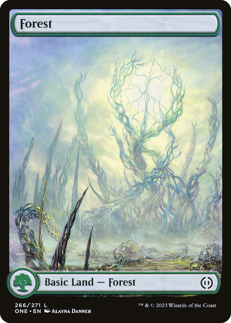 Forest (266) (Full-Art) [Phyrexia: All Will Be One] | Gear Gaming Fayetteville