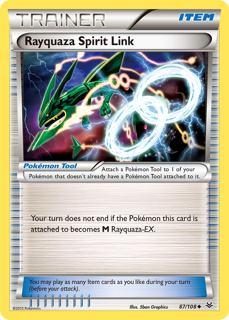 Rayquaza Spirit Link (87/108) [XY: Roaring Skies] | Gear Gaming Fayetteville