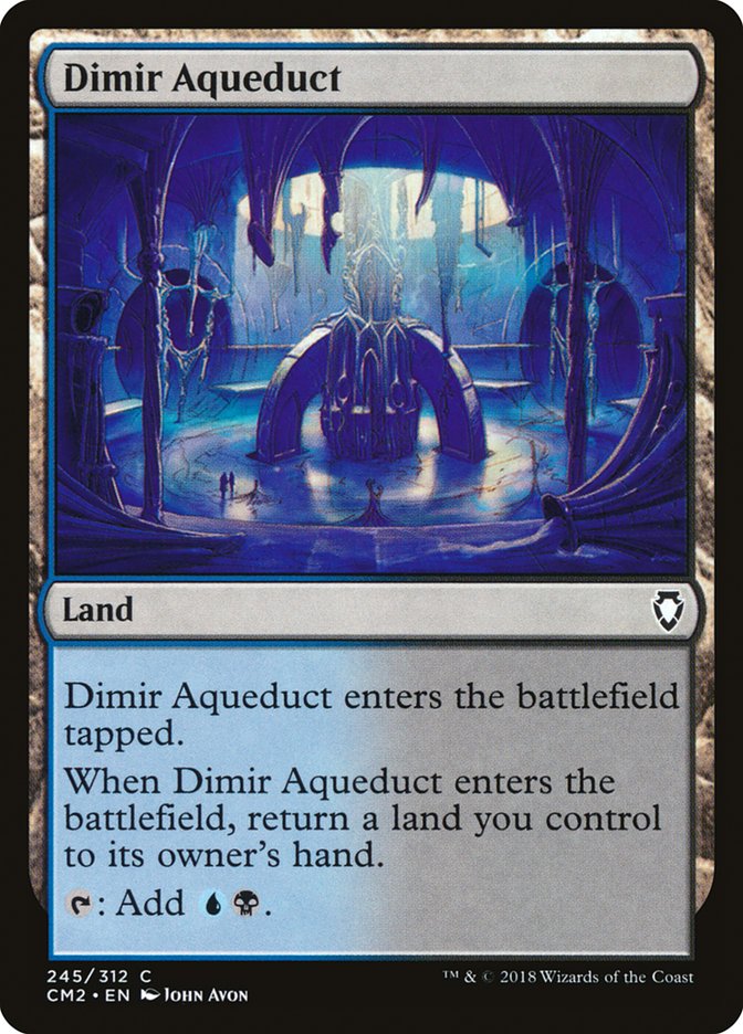 Dimir Aqueduct [Commander Anthology Volume II] | Gear Gaming Fayetteville