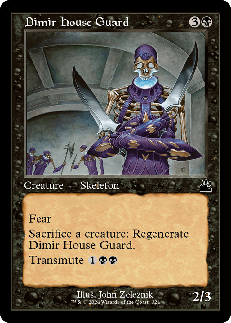 Dimir House Guard (Retro Frame) [Ravnica Remastered] | Gear Gaming Fayetteville