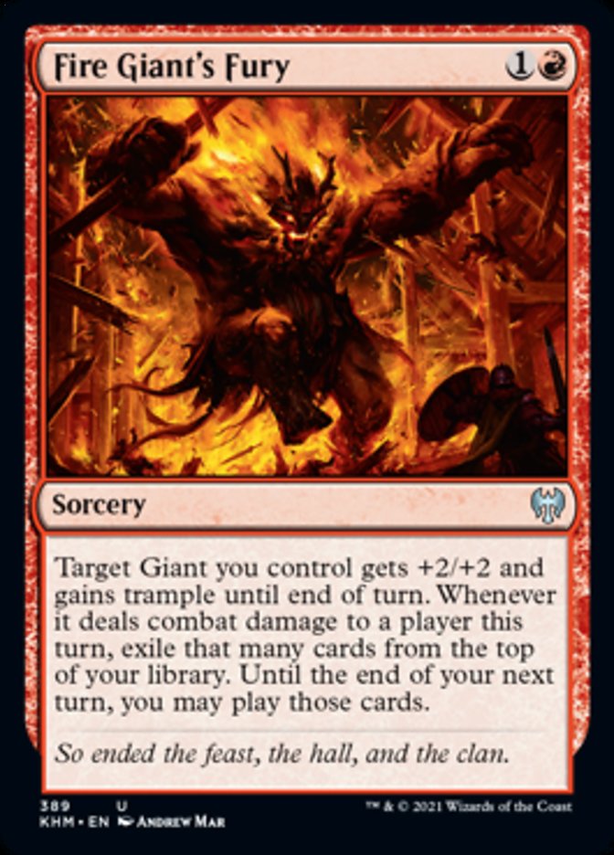 Fire Giant's Fury [Kaldheim] | Gear Gaming Fayetteville