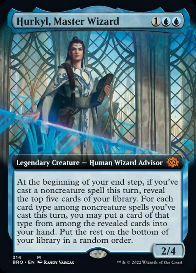 Hurkyl, Master Wizard (Extended Art) [The Brothers' War] | Gear Gaming Fayetteville