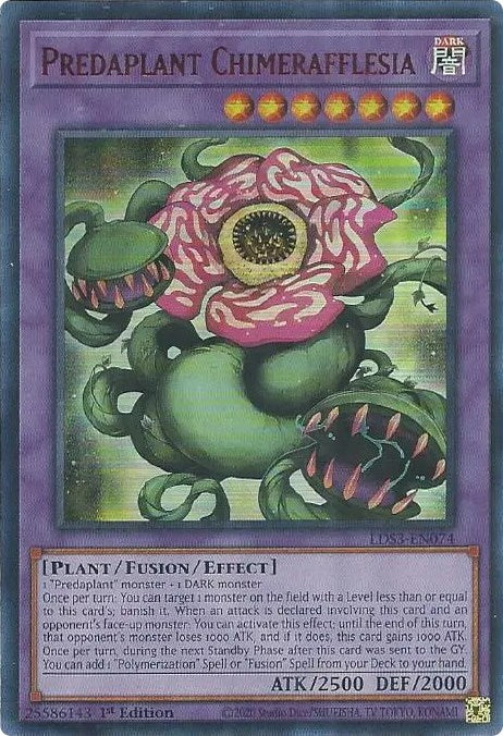 Predaplant Chimerafflesia (Red) [LDS3-EN074] Ultra Rare | Gear Gaming Fayetteville