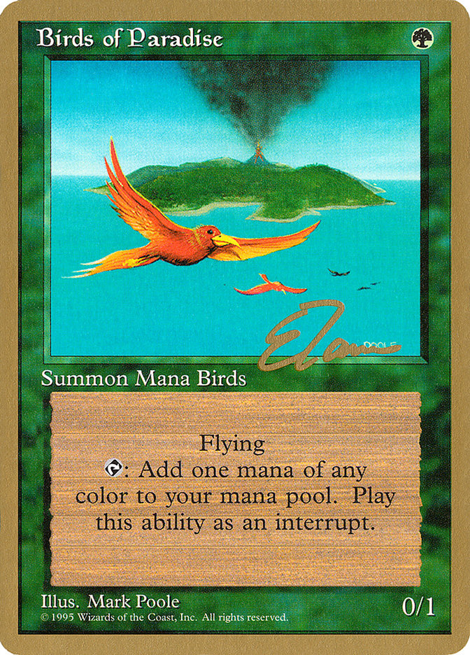 Birds of Paradise (Eric Tam) [Pro Tour Collector Set] | Gear Gaming Fayetteville