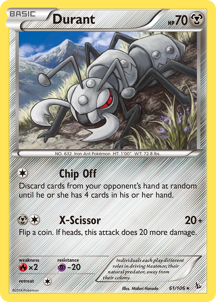 Durant (61/106) [XY: Flashfire] | Gear Gaming Fayetteville