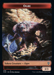 Boar // Ogre Double-Sided Token [Commander Legends: Battle for Baldur's Gate Tokens] | Gear Gaming Fayetteville