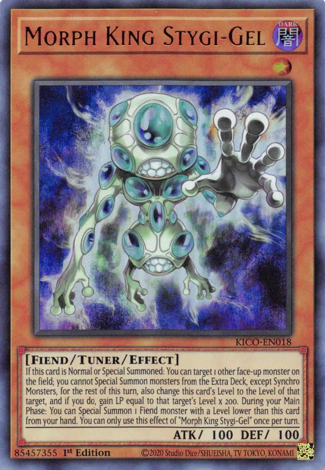 Morph King Stygi-Gel (Ultra Rare) [KICO-EN018] Ultra Rare | Gear Gaming Fayetteville