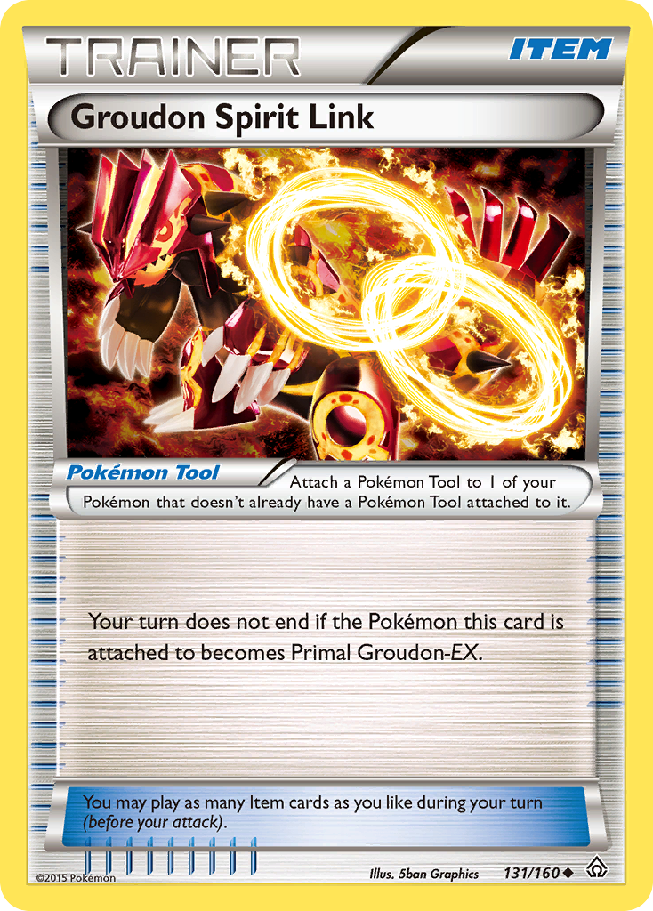 Groudon Spirit Link (131/160) [XY: Primal Clash] | Gear Gaming Fayetteville