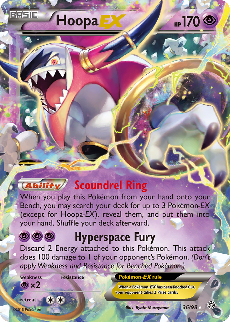 Hoopa EX (36/98) [XY: Ancient Origins] | Gear Gaming Fayetteville