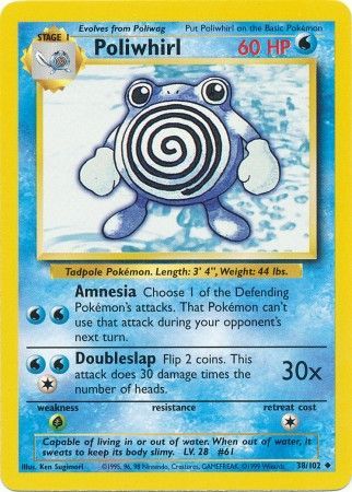 Poliwhirl (38/102) [Base Set Unlimited] | Gear Gaming Fayetteville